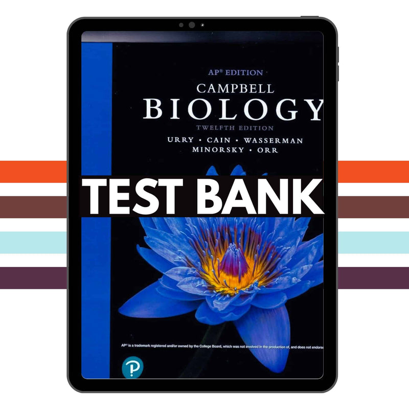 Biology 12th Edition Test Bank