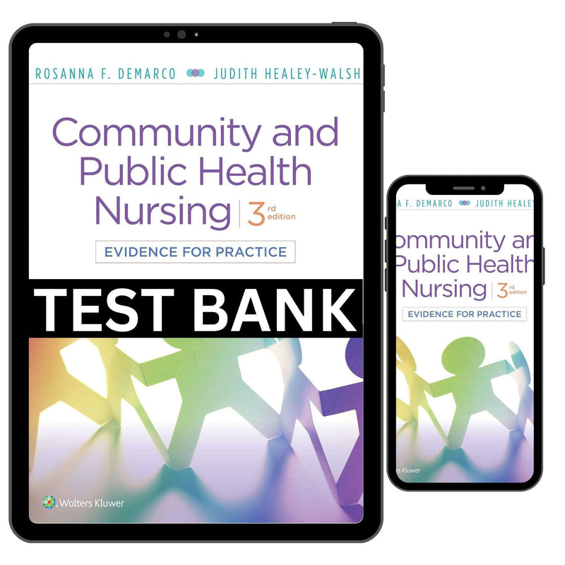 Community And Public Health Nursing Evidence For Practice 3rd Test Bank