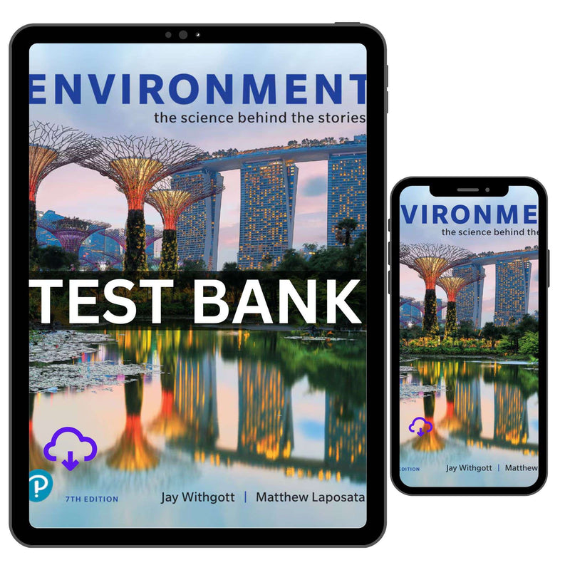 Environment, Science Behind the Stories, 7th Test Bank