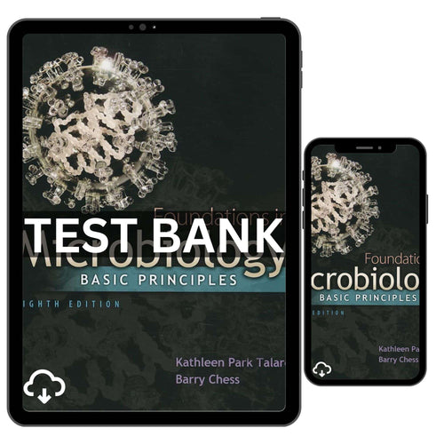 Foundations in Microbiology Basic Principles 8th Test Bank
