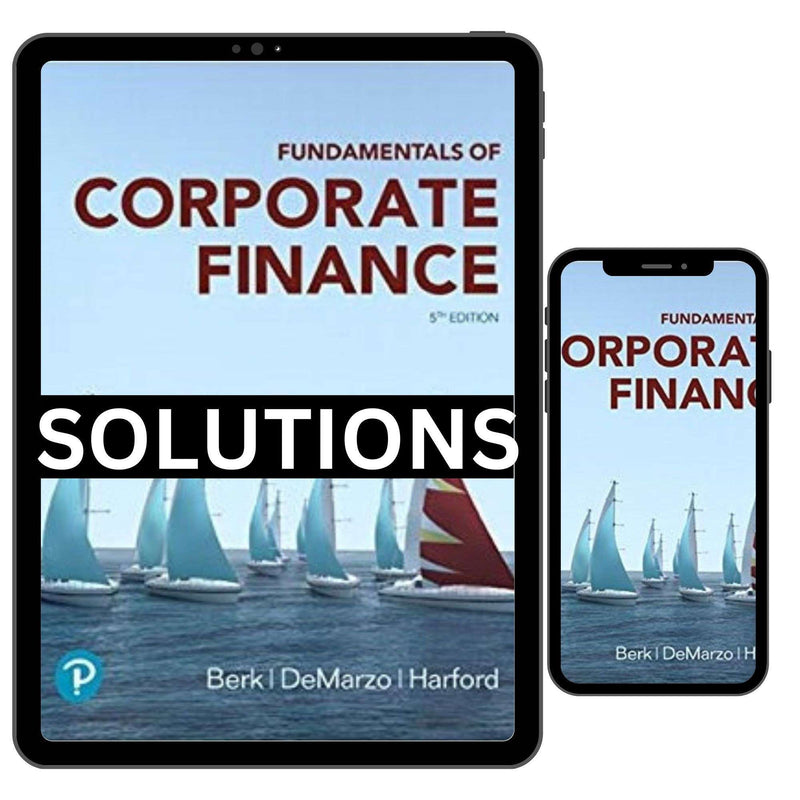 Fundamentals Corporate Finance 5th Solutions Manual