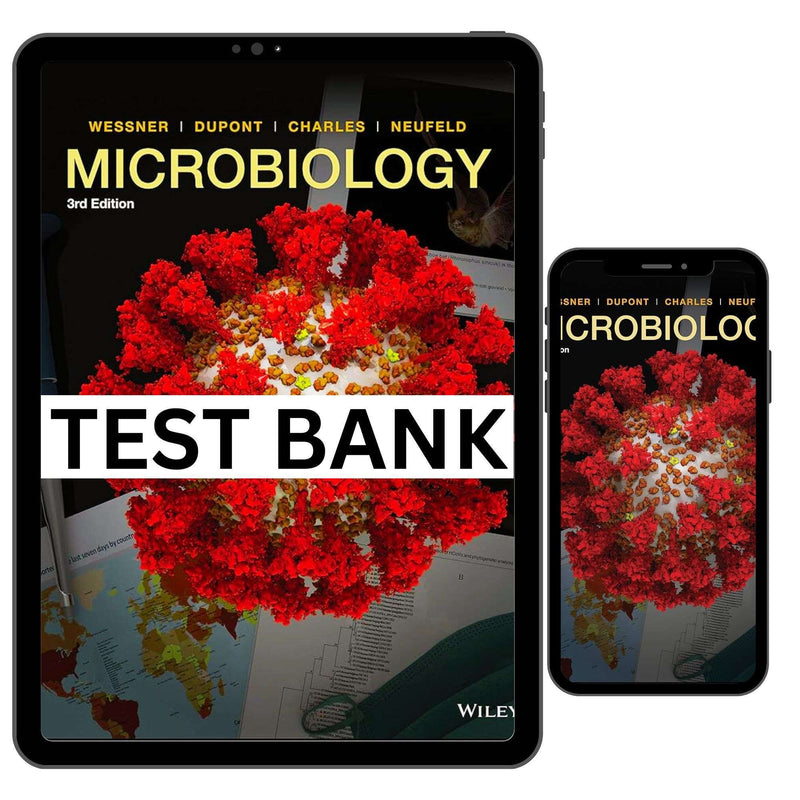 Test Bank for Microbiology, 3rd Edition by Wessner