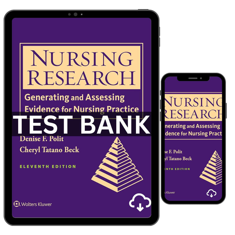 Nursing Research Generating And Assessing Test Bank 11th Edition Test Bank