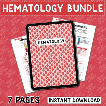 Hematology Bundle