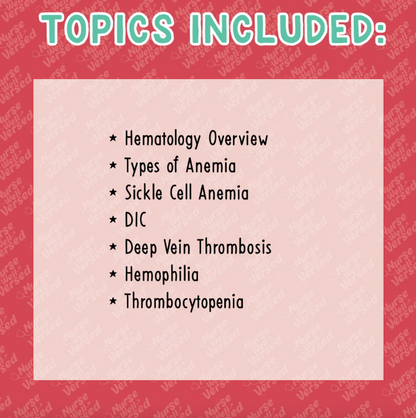 Hematology Bundle