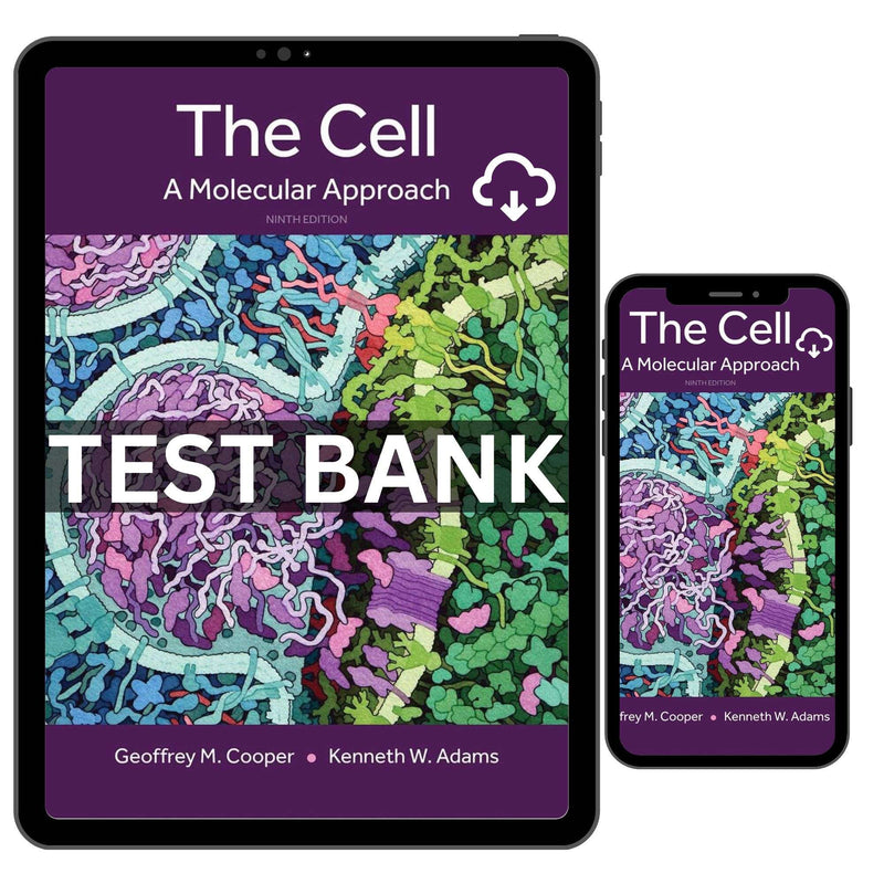 The Cell A Molecular Approach 9th Edition Test Bank
